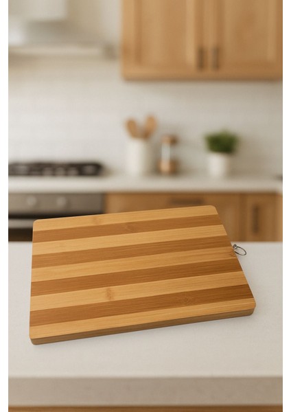 Bambu Kesim Panosu - Bambu Kesim Tahtası 30 cm x 20 cm Kesme Tahtası modelleri