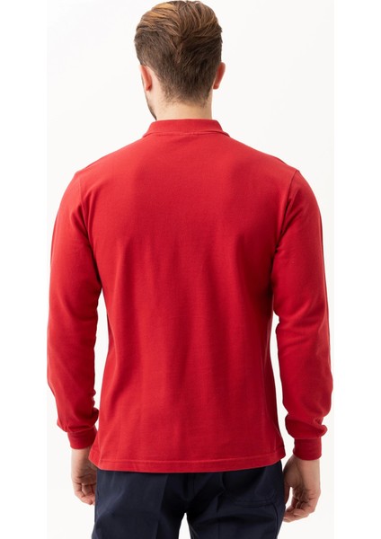 Padus %100 Pamuk Polo Yaka Uzun Kollu T-Shirt Şık ve Konforlu Iş ve Genel Kullanım modelleri