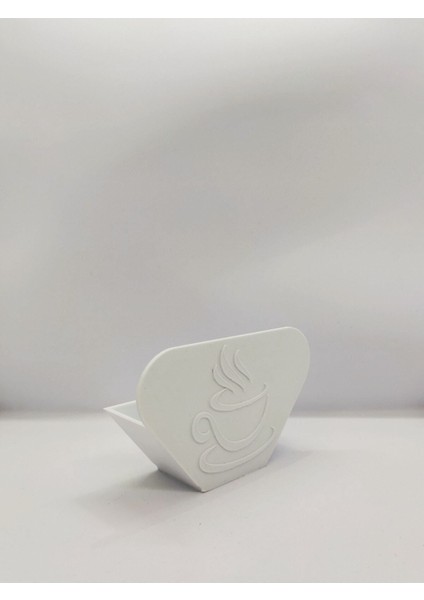 Filtre Kahve Kağıdı Tutucu Stant – Masaüstü Pratik Düzenleyici