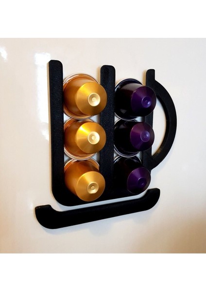 Nespresso Uyumlu Kapsül Tutucu – Çift Taraflı Bantlı, Duvara Kolay Montaj fiyatları