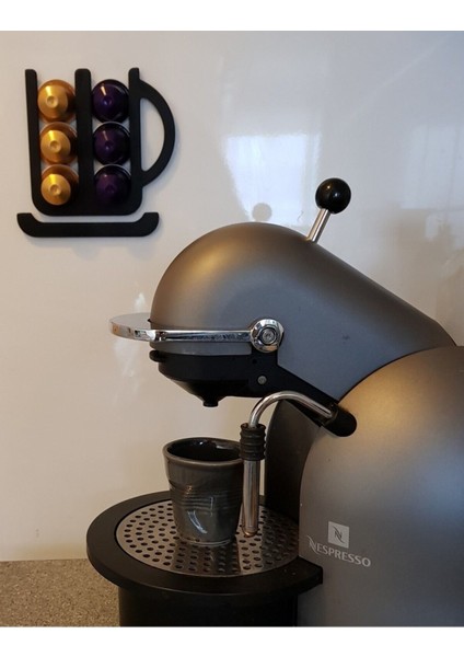 Nespresso Uyumlu Kapsül Tutucu – Çift Taraflı Bantlı, Duvara Kolay Montaj modelleri