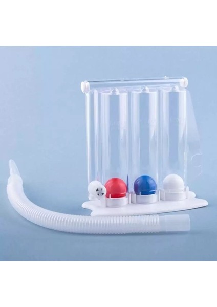 Tr Triflo Solunum Egzersiz Cihazı 3 Top Üfleme Topu Nefes Egzersizi indirimleri