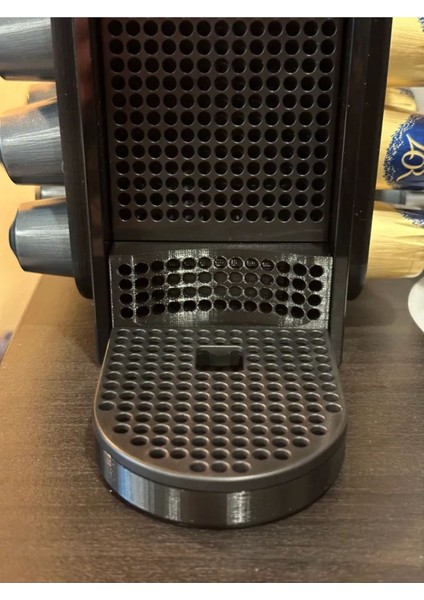 Nespresso Essenza Mini Uyumlu Geniş Büyük Kupa Fincan Altlık Damlalık Tepsi Aparat Stand Kapsül
