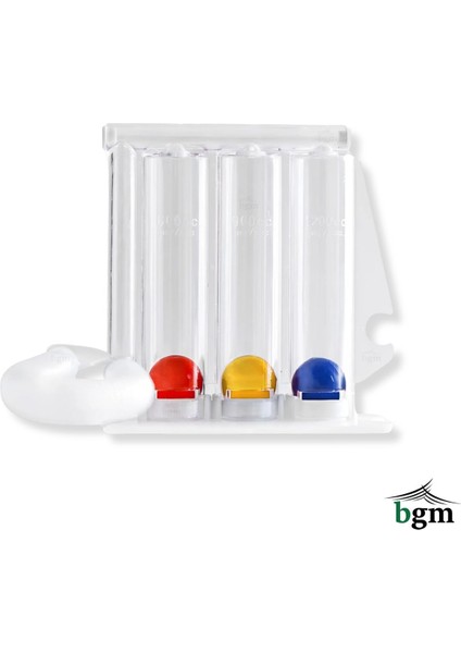 Triflo Solunum Egzersiz Cihazı Yüksek Kalite Nefes Egzersiz Aparatı