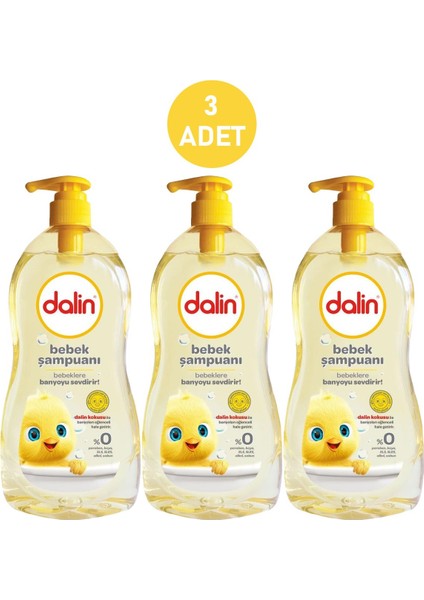 Dalin Bebek Şampuanı 700 ml 3 Adet