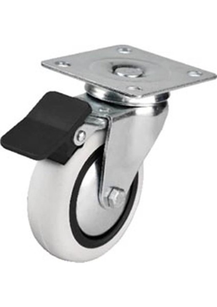353- Döner Tablalı Frenli Mobilya Tekeri Çap : 74 mm 4 Ad. modelleri