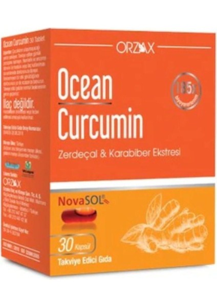 Ocean Curcumin 30 Kapsül