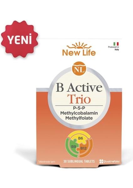 New Life B Active Trio 30 Tablet