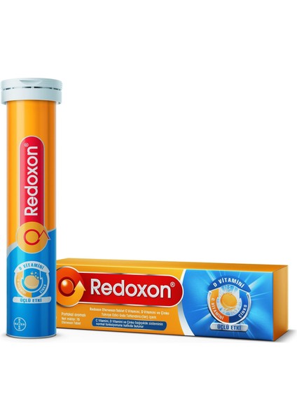Redoxon 3'lü Etkili 15 Efervesan Tablet
