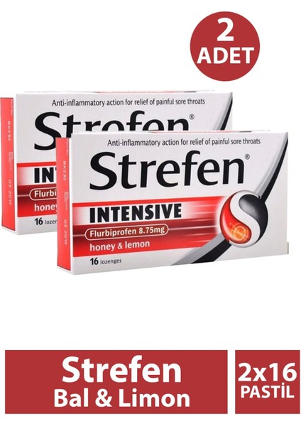 Strefen Bal & Limon 16 Pastil 2 Adet