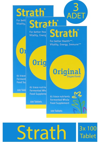 Strath 100 Tablet 3 Adet