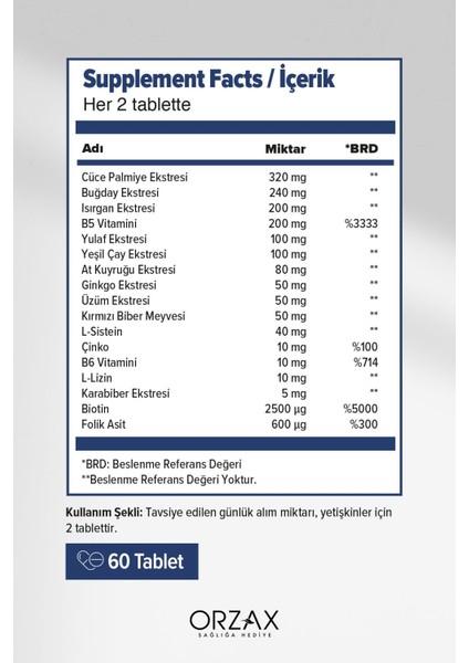 Ocean Capillus Men 60 Tablet 2 Adet fiyatları