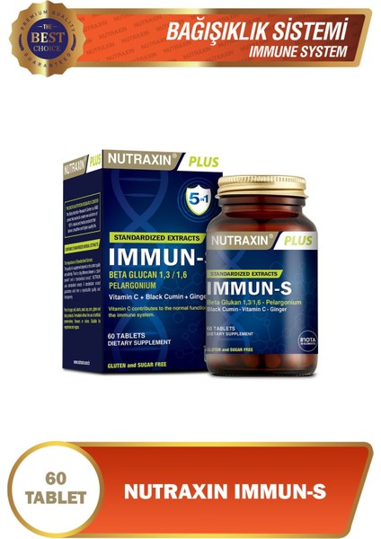 Nutraxin Immun-S 60 Tablet