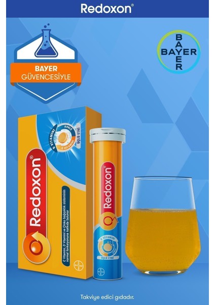 Redoxon 3'lü Etki 30 Efervesan Tablet 2 Adet