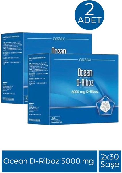 Ocean D-Riboz 5000 Mg 30 Saşe 2 Adet