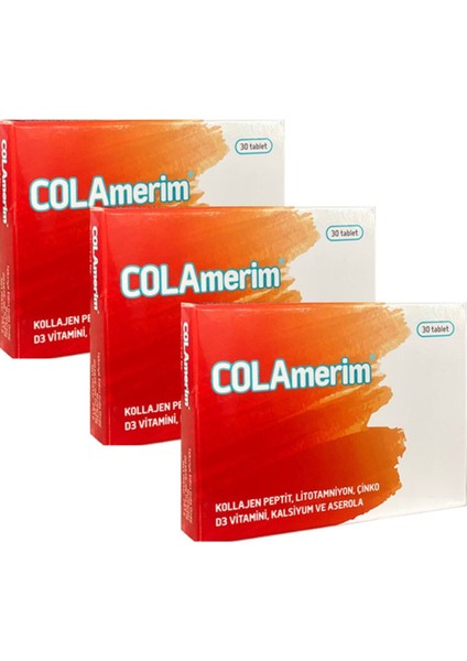 Colamerim 30 Tablet 3 Adet