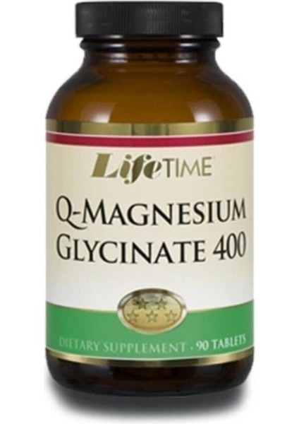 Life Time Q-Magnesium Glycinate 400 90 Tablet