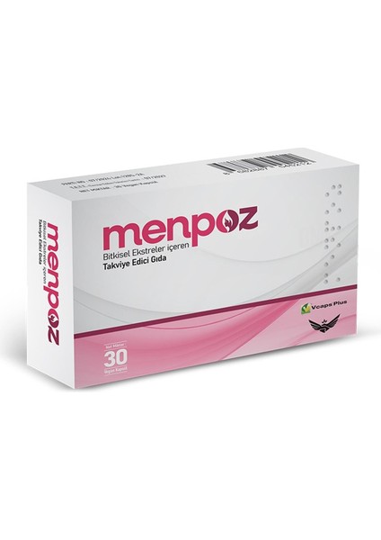 Menpoz 30 Vegan Kapsül