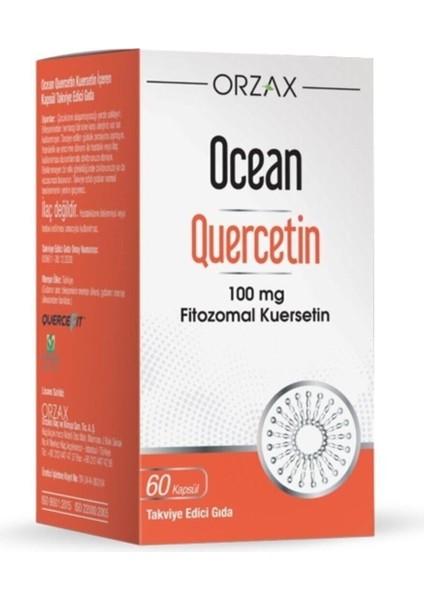 Ocean Quercetin 100 Mg 60 Kapsül
