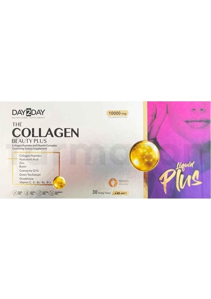 DAY2DAY The Collagen Beauty Plus 30 Tüp x 40 ml