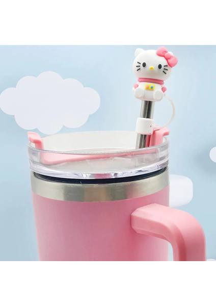 Sanrio Kuromi My Melody Cinnamoroll Pipet Tıpası Quencher Pipet Tıpası Kuromi Pipet Tıpası indirimleri