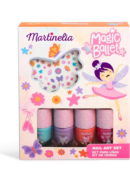 Magic Ballet Kız Çocuk Tırnak Tasarım Seti