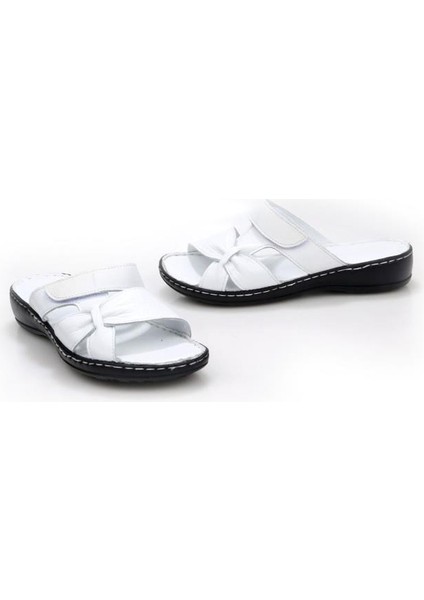 Ldr 03350 Kadın Ortopedik Kadın Deri Terlik fiyatları