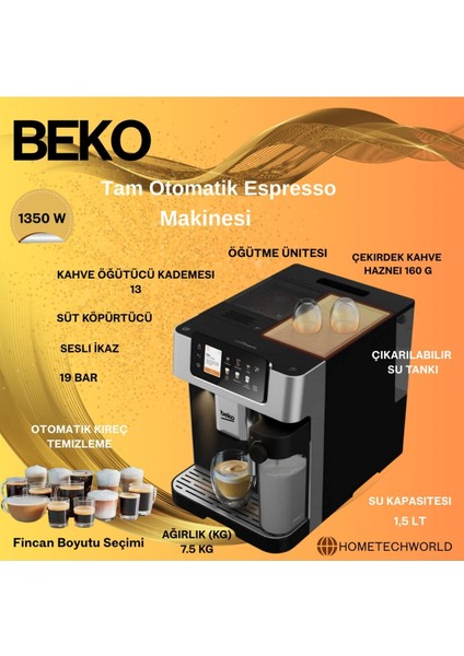 Tam Otomatik Espresso Makinesi