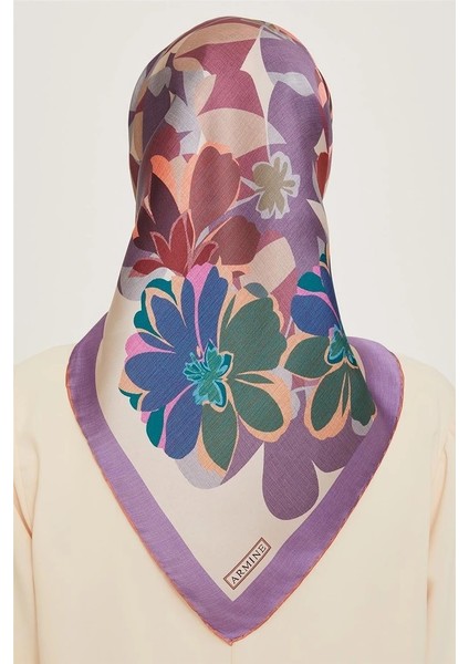 01 Armine Twill Ipek Eşarp 9238D fırsatları