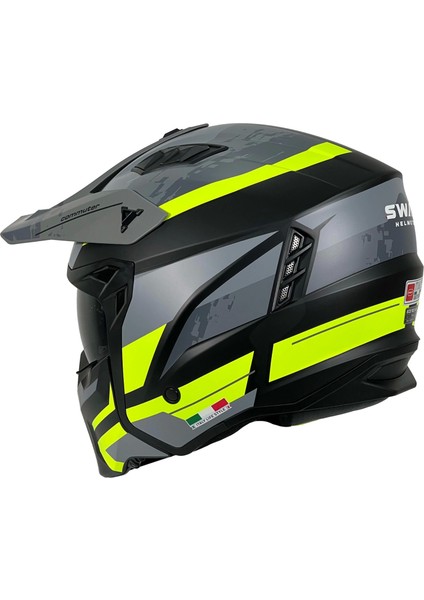 Sw X1 Seul Track Black Yellow Çene Çıkan