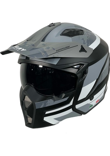 Kask Sway Sw X1 Seul Track Black Grey