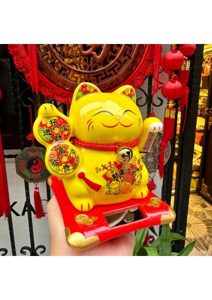 Seramik Çağıran Kedi Maneki Neko