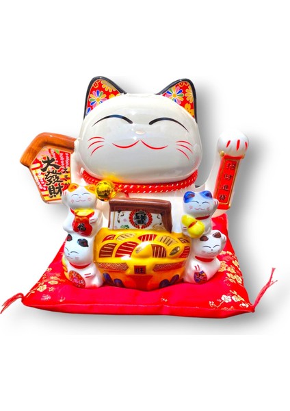 Seramik Çağıran Kedi Maneki Neko