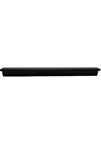Fulya Alüminyum Metal Lüks Modern Mobilya Çekmece Mutfak Dolabı Kulpu Siyah 96MM (10 Adet) fiyatları