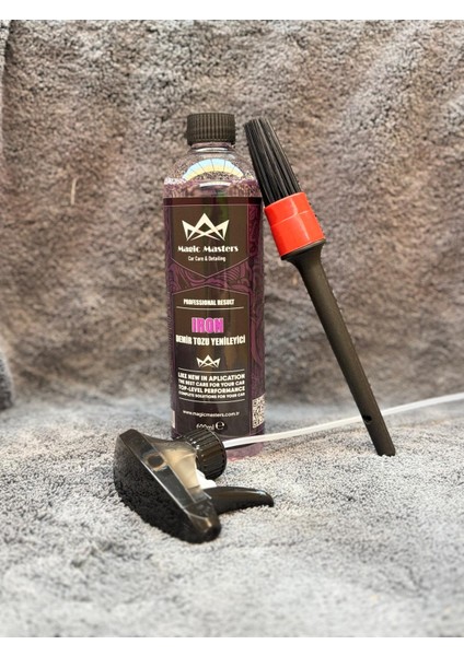 Iron Demir Tozu Yenileyici 600 ml Fırça Hediyeli