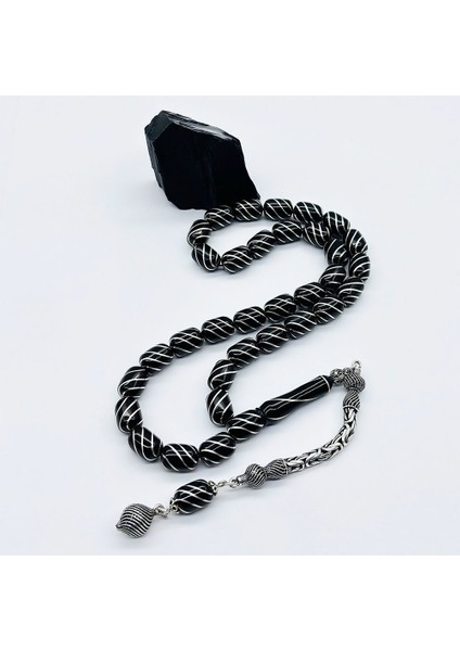 Kapsül Kesim Çeşmi Bülbül Işlemeli Erzurum Oltu Taşı Te