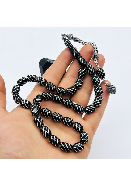 Kapsül Kesim Çeşmi Bülbül Işlemeli Erzurum Oltu Taşı Te fırsatları