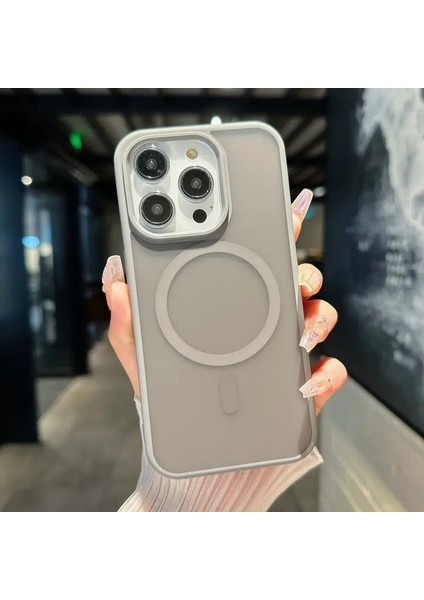 Iphone 16 Pro Max Uyumlu Kılıf Magsafe ve Şeffaf
