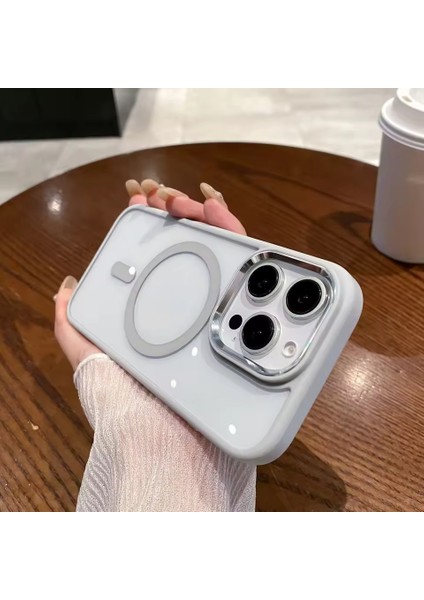 Iphone 16 Pro Max Uyumlu Kılıf Magsafe ve Şeffaf