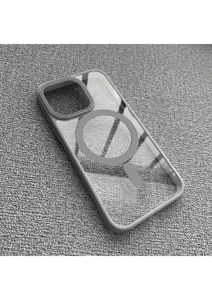 Iphone 16 Pro Max Uyumlu Kılıf Magsafe ve Şeffaf