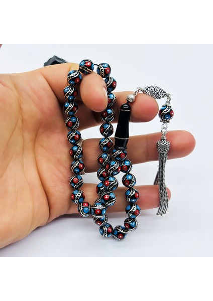 Misket Kesim Çeşmi Bülbül Işlemeli Erzurum Oltu Taşı Tesbih fiyatları