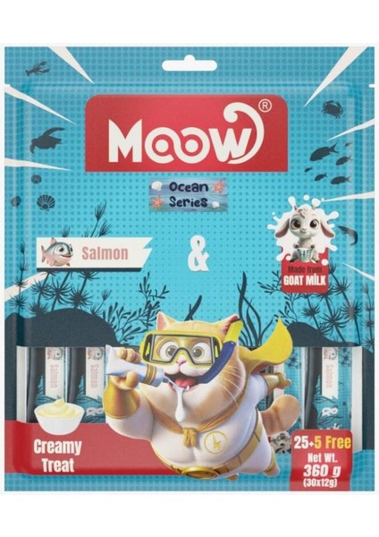 Somonlu Keçi Sütlü 12GR x 30'lu Kedi Krema Ödülü