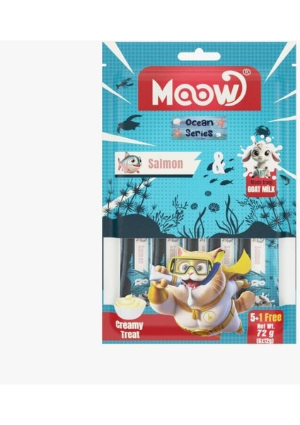 Somonlu Keçi Sütlü 12GR x 6 Adet Kedi Krema Ödülü