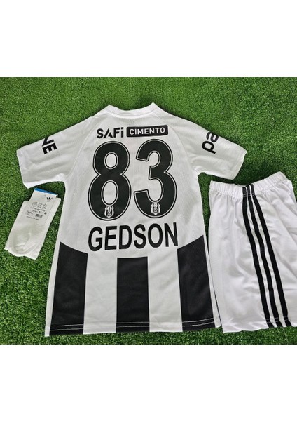 Beşiktaş 2024/25 Gedson Fernandes Yeni Sezon Iç Saha Çocuk Forması 4lü Set