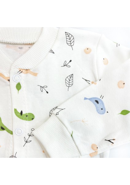 Asfstore Sema Baby Happy Birds Bebek Pijama Takımı 6-9 Ay modelleri