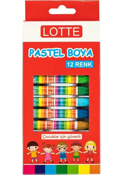 Lotte Pastel Boya 12 Renk