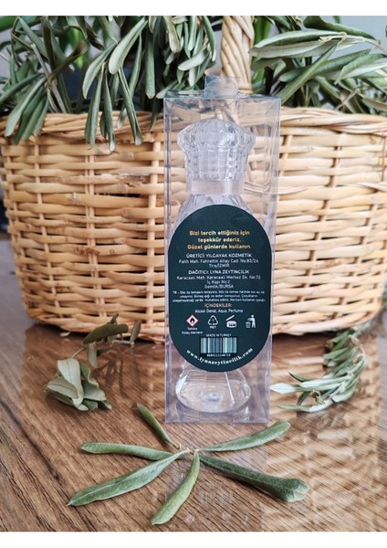 Lyna Zeytin Çiçeği Kolonyası 100 ml Pet Şişe 60 Derece