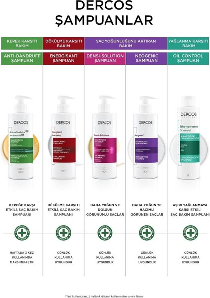 Vichy Dercos Neogenic Şampuan Hacim Veren Şampuan 400 ml modelleri