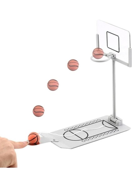 Büro Ev Ofis Hediyesi Için Masaüstü Metal Basketbol Oyunu