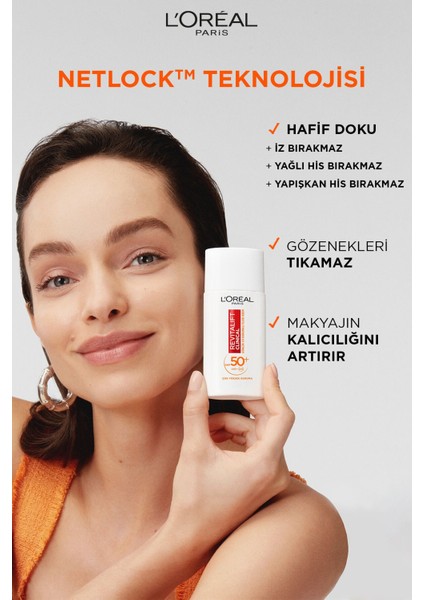 L'oreal Paris Revitalift Clinical Leke Karşıtı Güneş Koruyucu Yüz Kremi SPF50 50 ml 2 Adet indirimleri